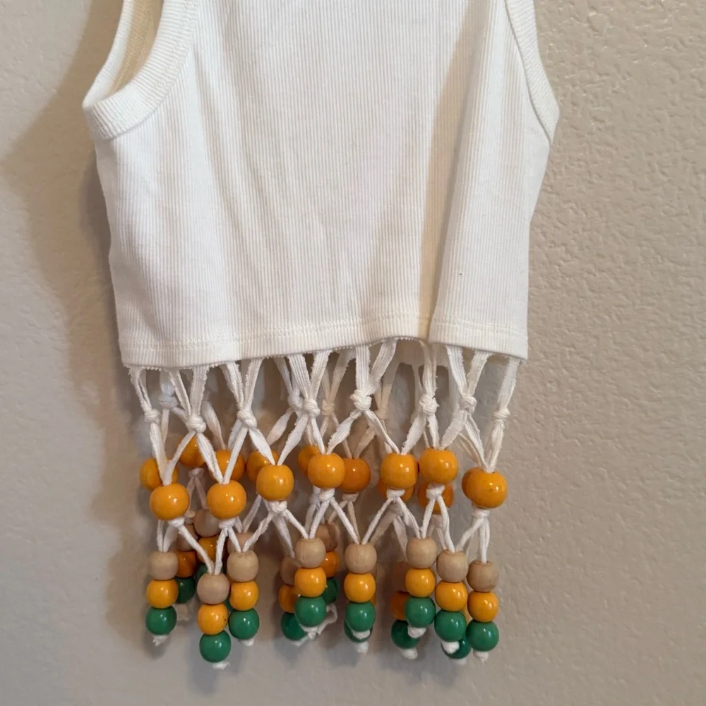 Simon Miller Wynju White Tank Top Size XS - Picture 8 of 10